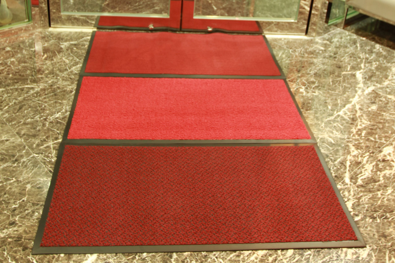 3M disinfect door mat